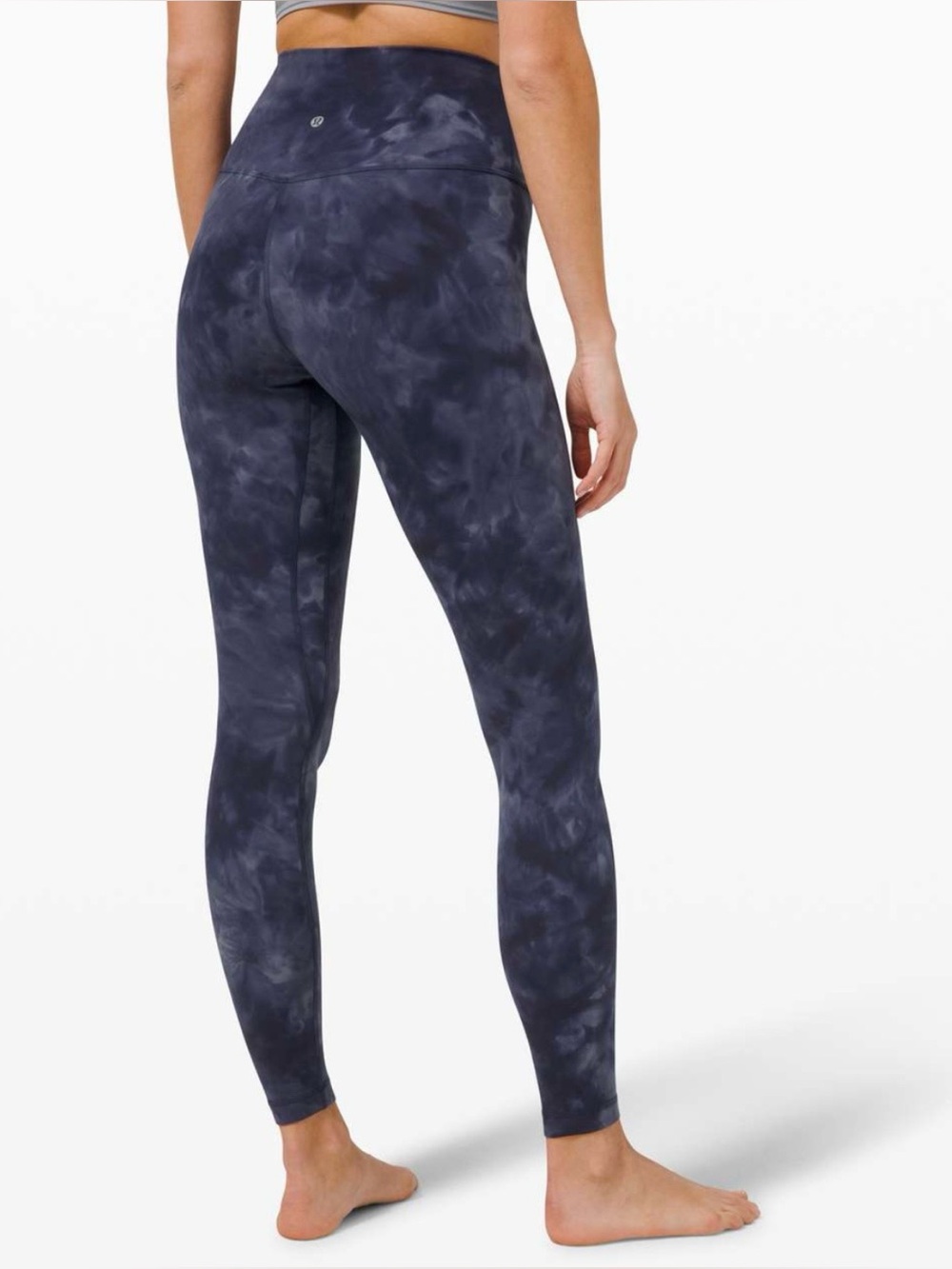 Lululemon Align Pant Diamond Dye Asphalt Grey Size 8